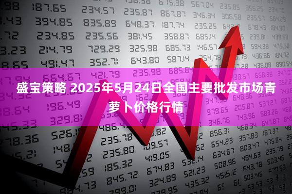 盛宝策略 2025年5月24日全国主要批发市场青萝卜价格行情